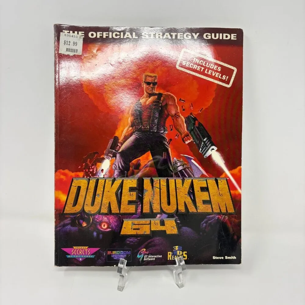 Duke Nukem 64 Official Strategy Guide Nintendo 64 N64 1997